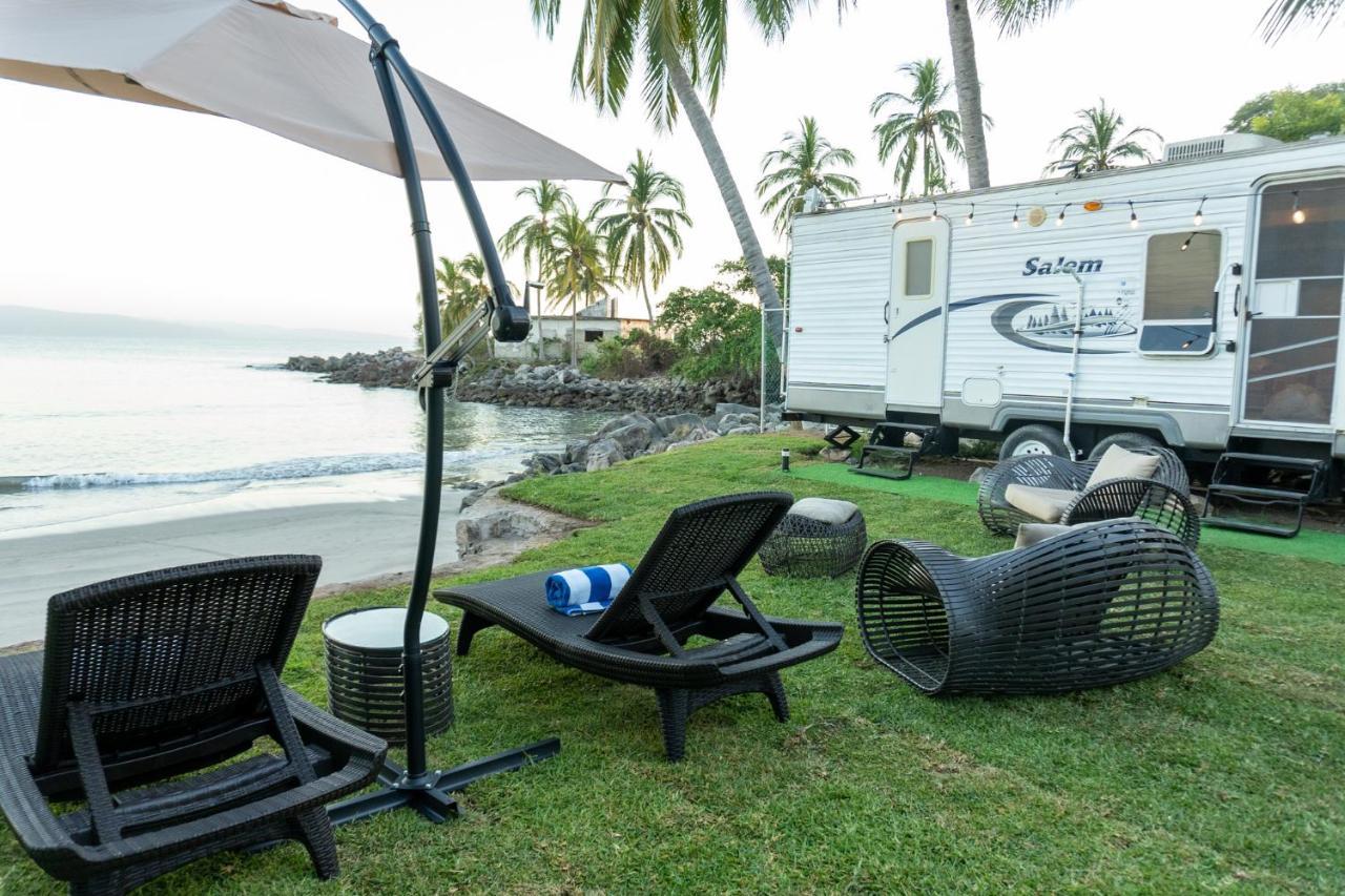 San Blas Rv Park Frente Al Mar Matanchen Exteriör bild