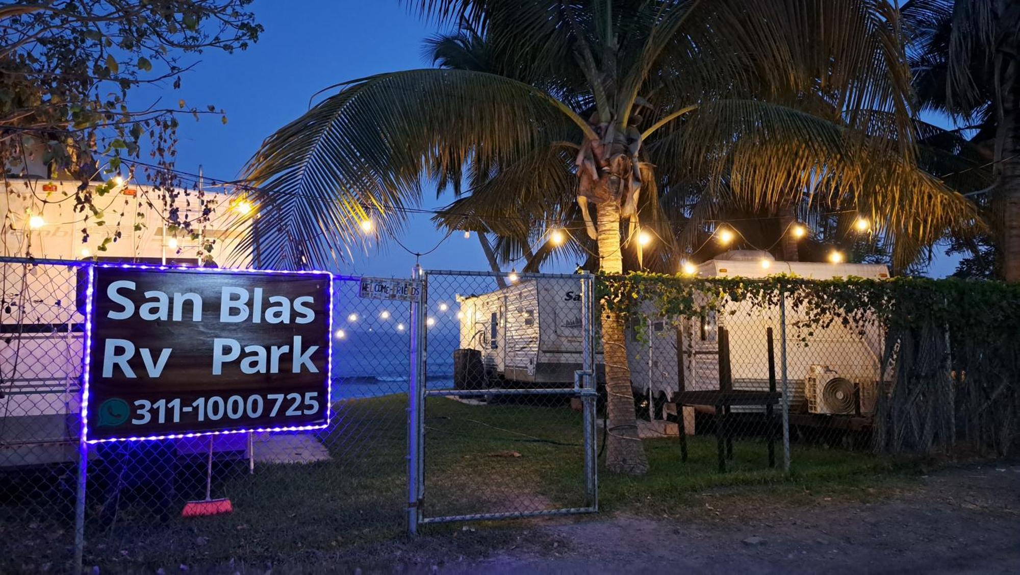 San Blas Rv Park Frente Al Mar Matanchen Exteriör bild